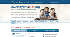 Desktop Screenshot of diversitydatakids.org