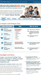 Mobile Screenshot of diversitydatakids.org